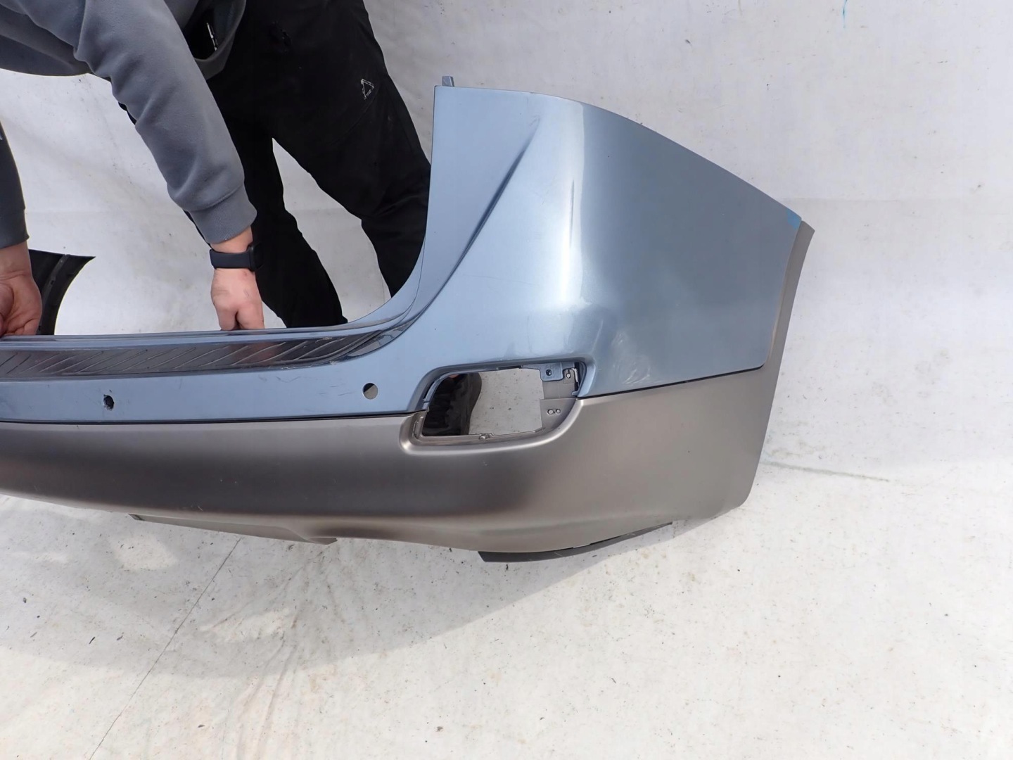 HYUNDAI IX55 09-12 Stoßstange heck hinten PDC