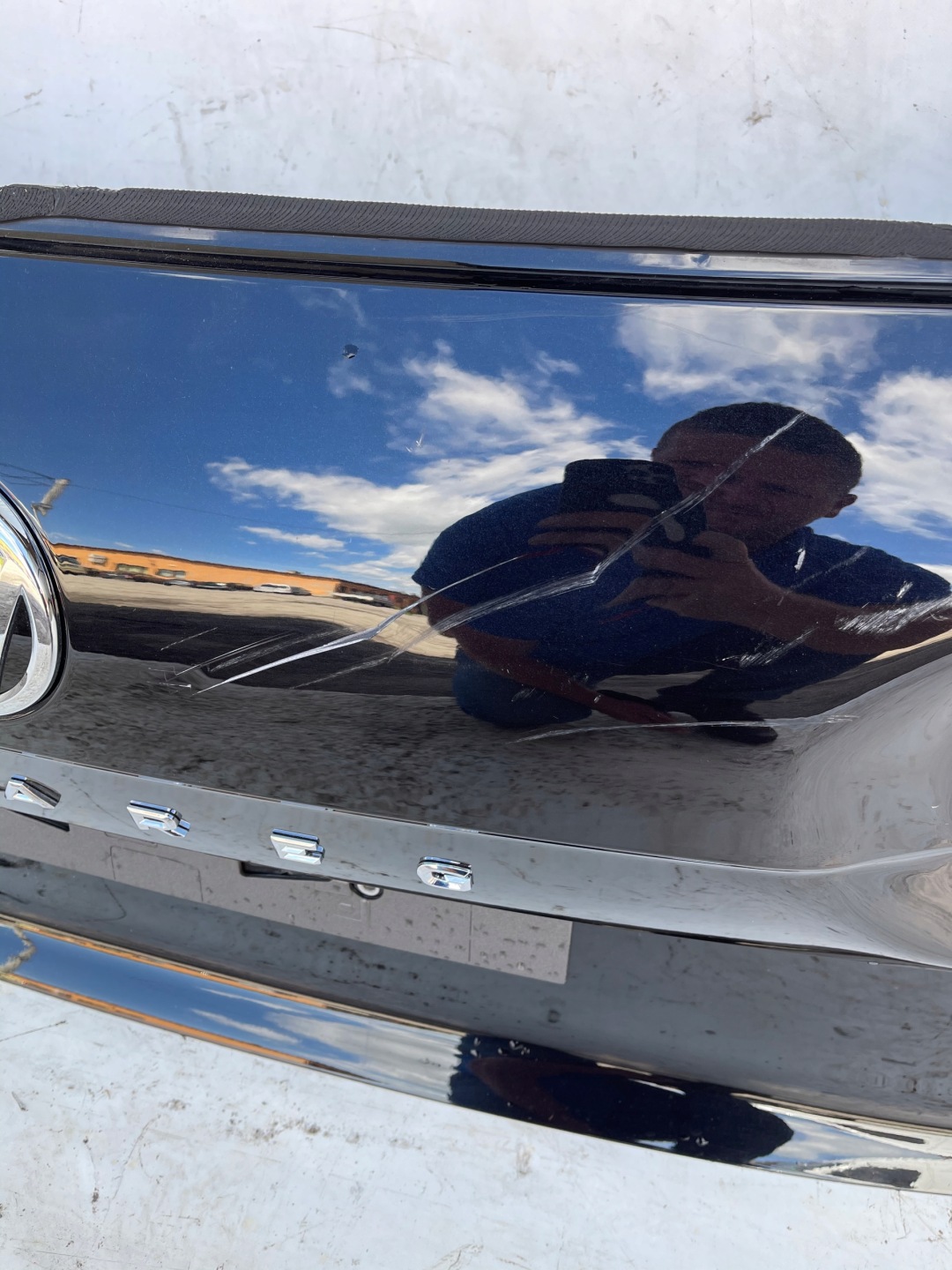 boot door rear VW TOUAREG 3 III 760