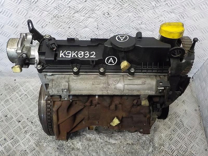 RENAULT MEGANE III SCENIC engine 1.5 DCI K9K832