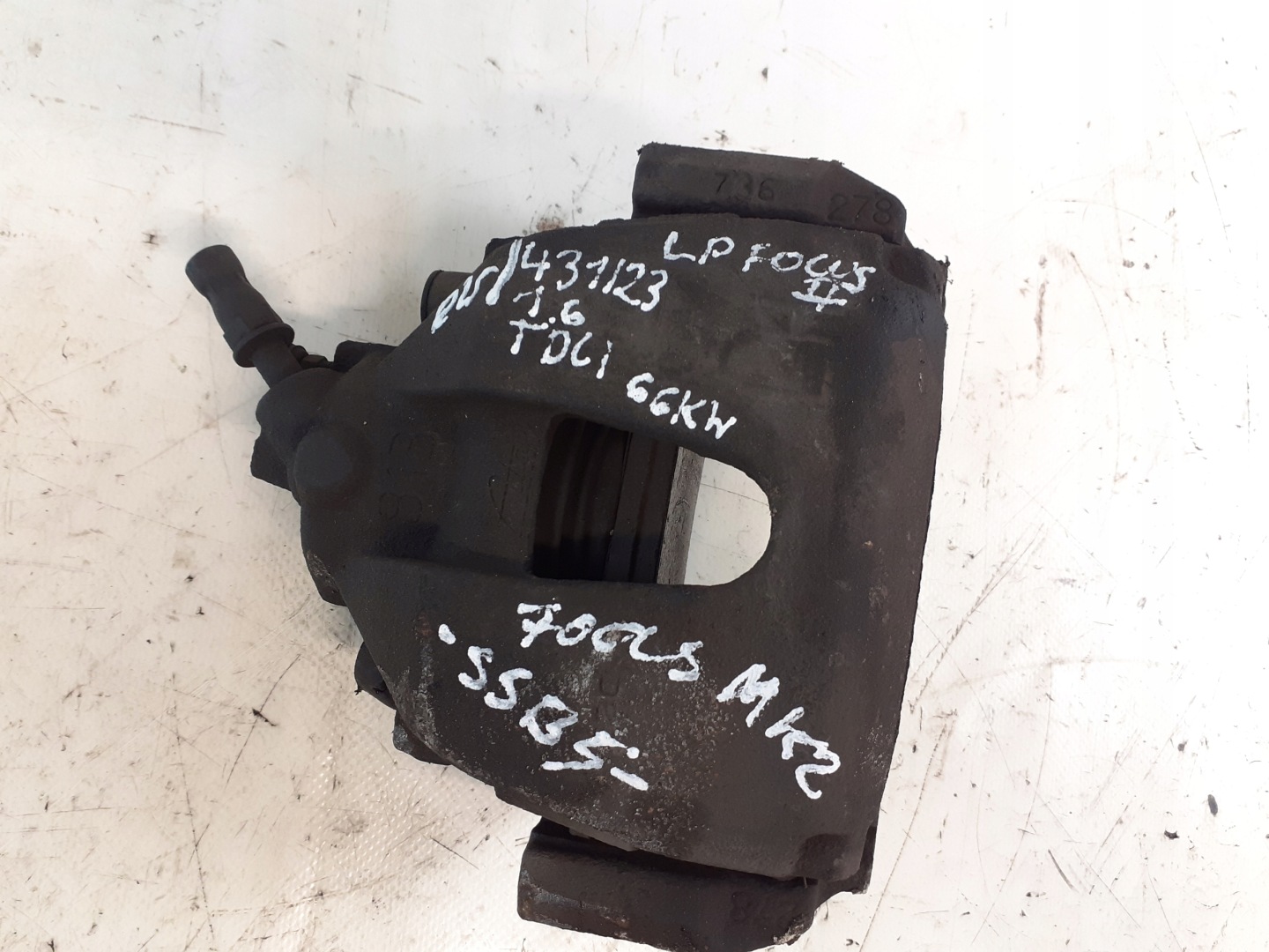 caliper brake front left Ford Focus II 1.6 TDCi