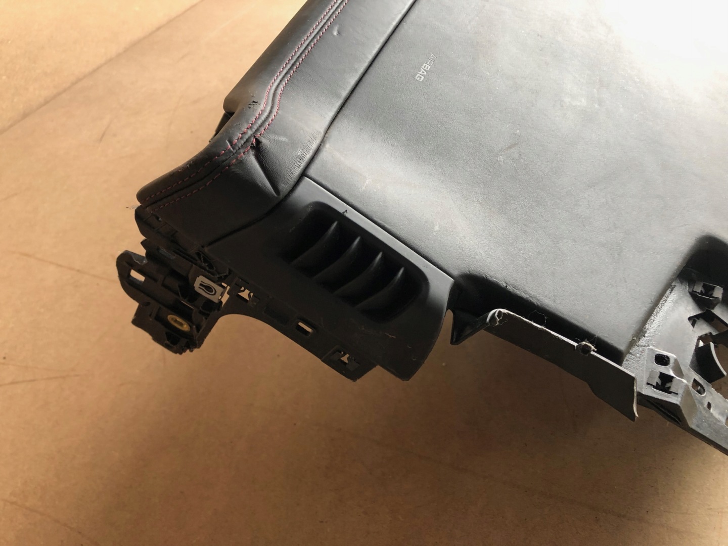 PORSCHE CAYENNE III 9Y1 dashboard instrument panel leather