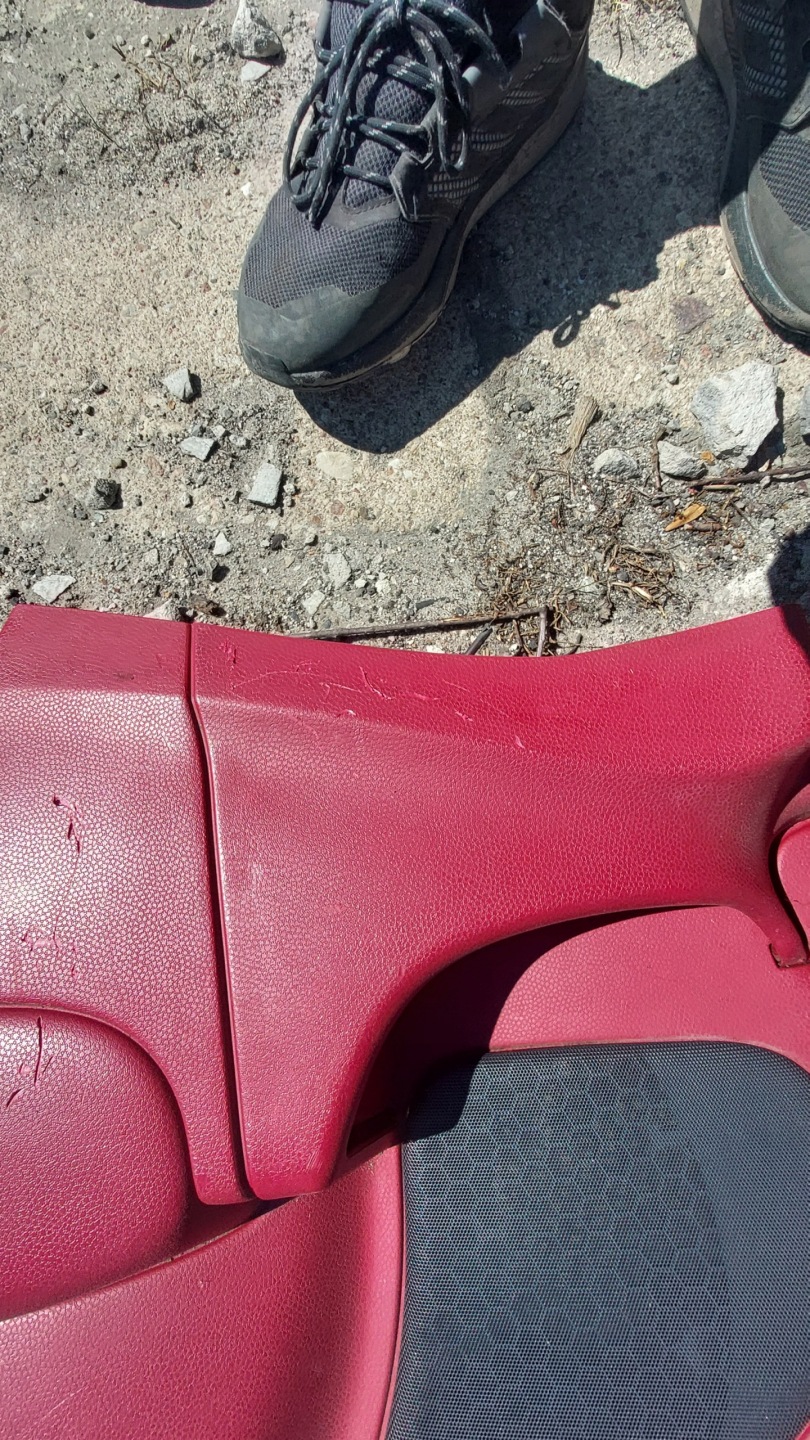 MINI ONE COOPER R50 R53 00-08 R. side upholstery right rear part