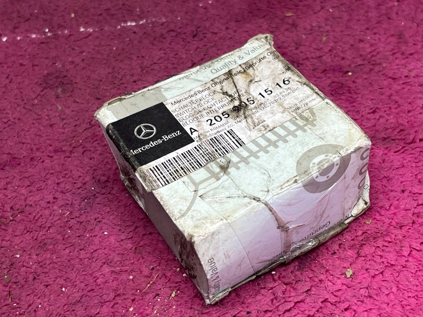 MERCEDES C-KLASA W205 button switch electric brake A2059056603 !J