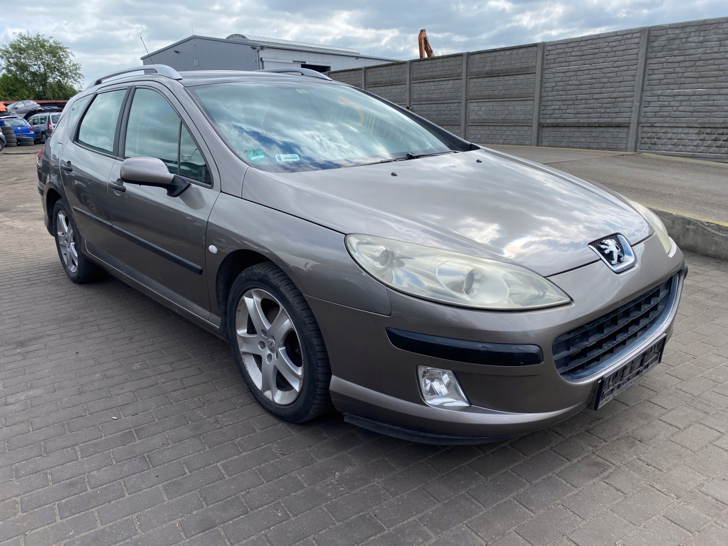 tür rechts hinten heck Peugeot 407 SW 04-10 code lakieru KDAC