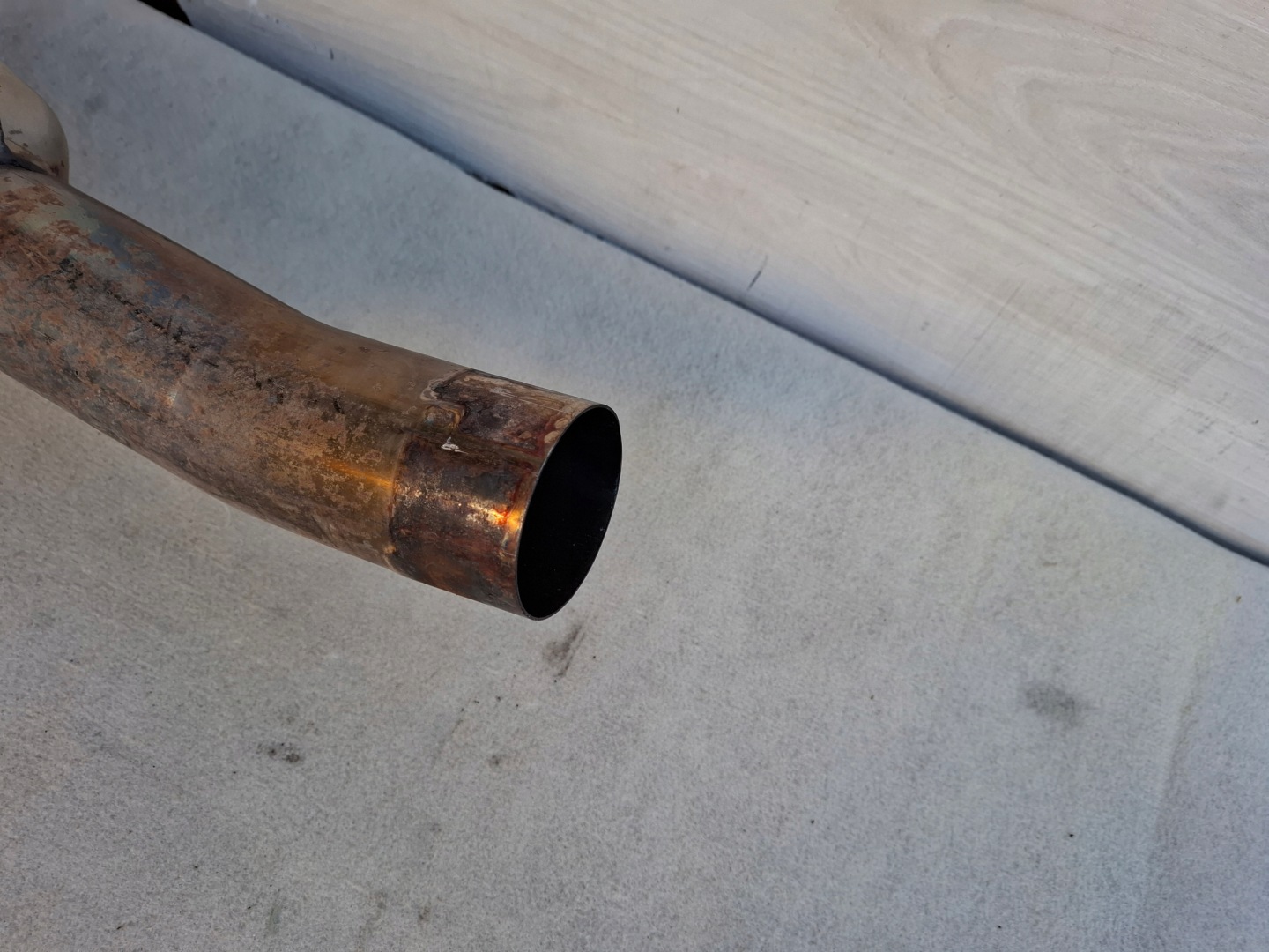 AUDI RS6 4K C8 4.0 TFSI pipe exhaust exhaust pipe 23r