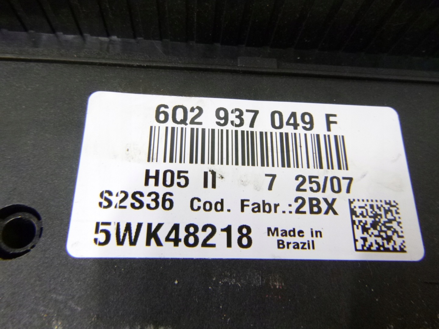 running board startowy computer Volkswagen VW Fox 1.2 2008r.
