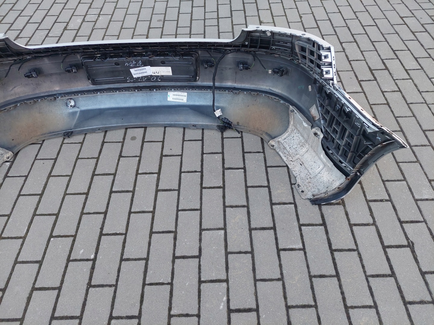 bumper rear part rear PDC complete VW PHAETON LIFT LA7W
