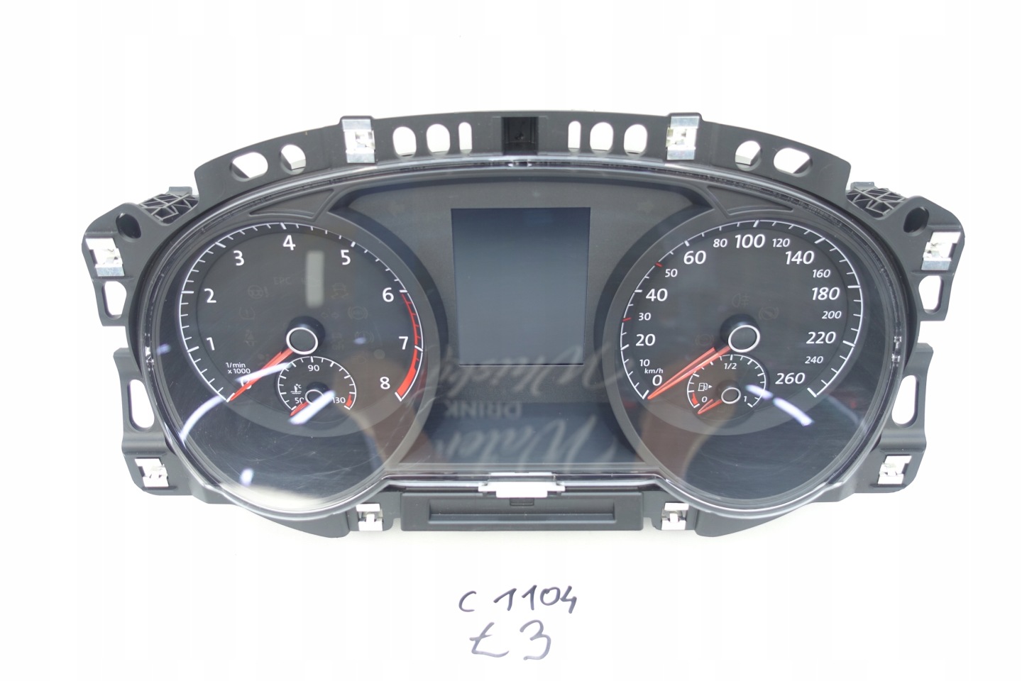 dials dials VW GOLF VII 7 5G 40116KM 5G1920740D