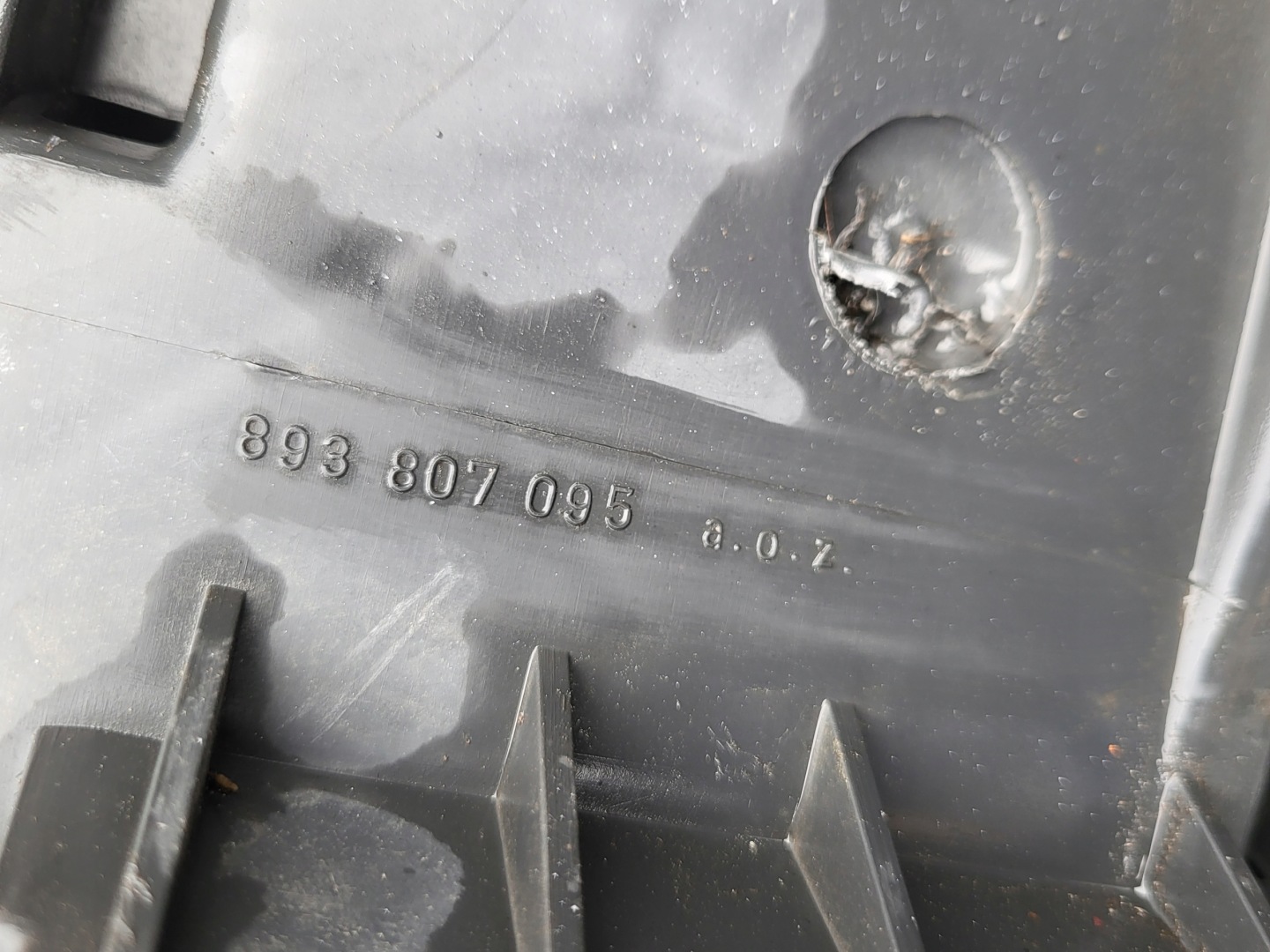 frontstoßstange stoßstangenhalterung halter nebelscheinwerfer AUDI 80 B3 OE