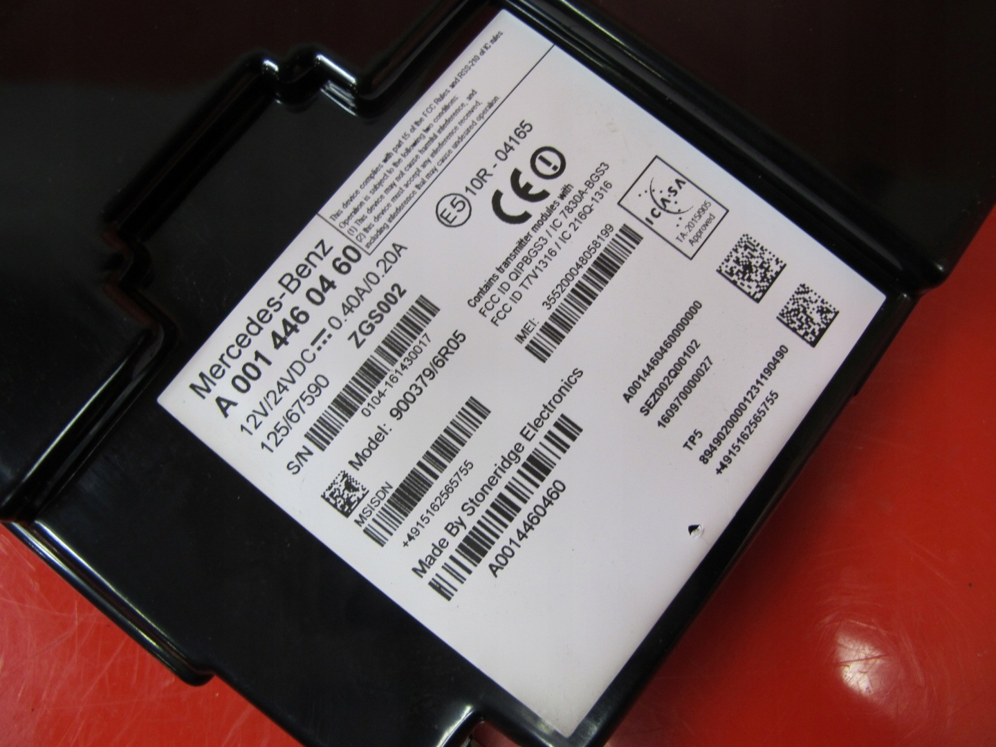 MB ACTROS MP4 control unit computer A0014460460