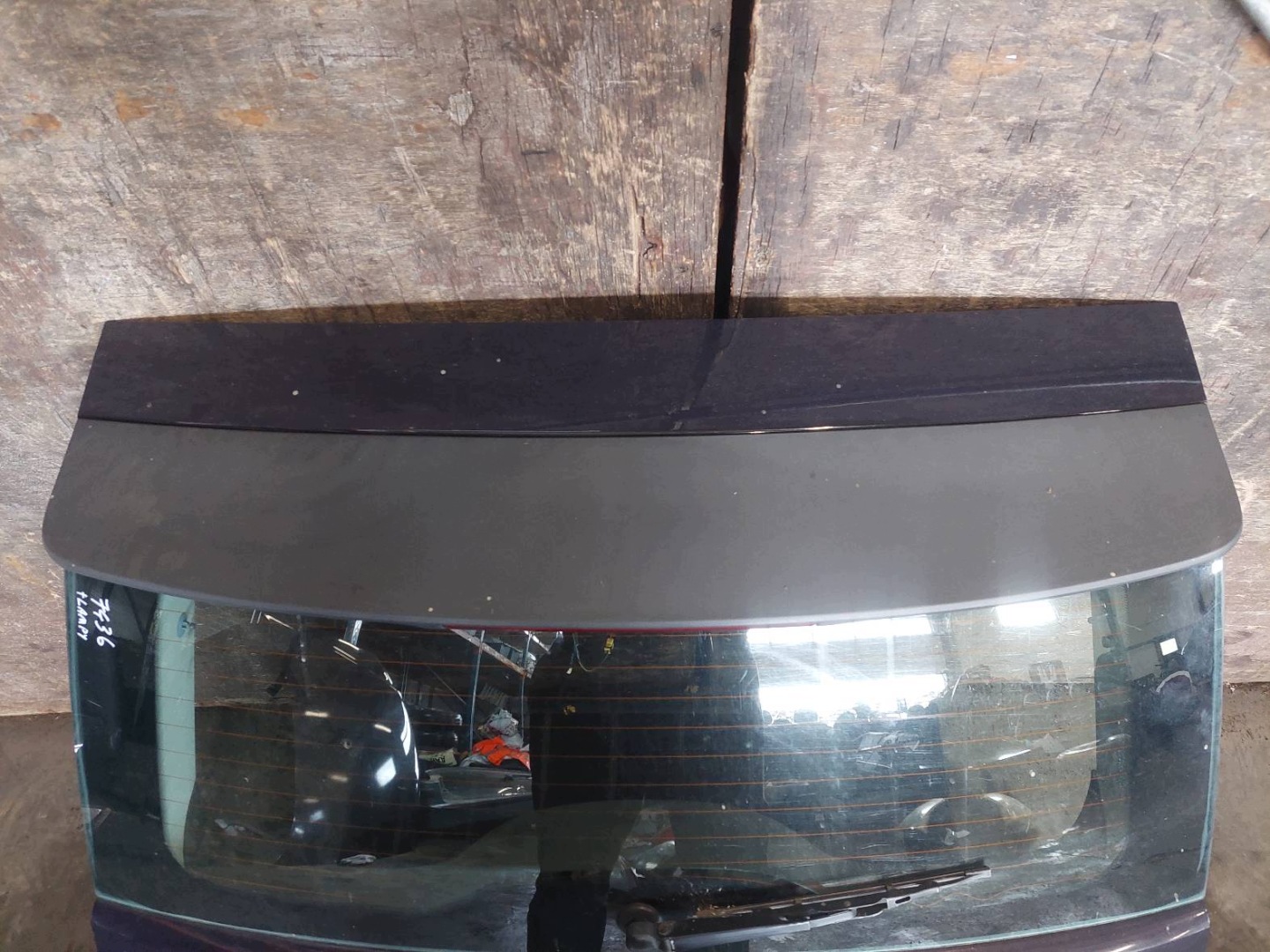 trunk door boot + lights FORD C-MAX and V3