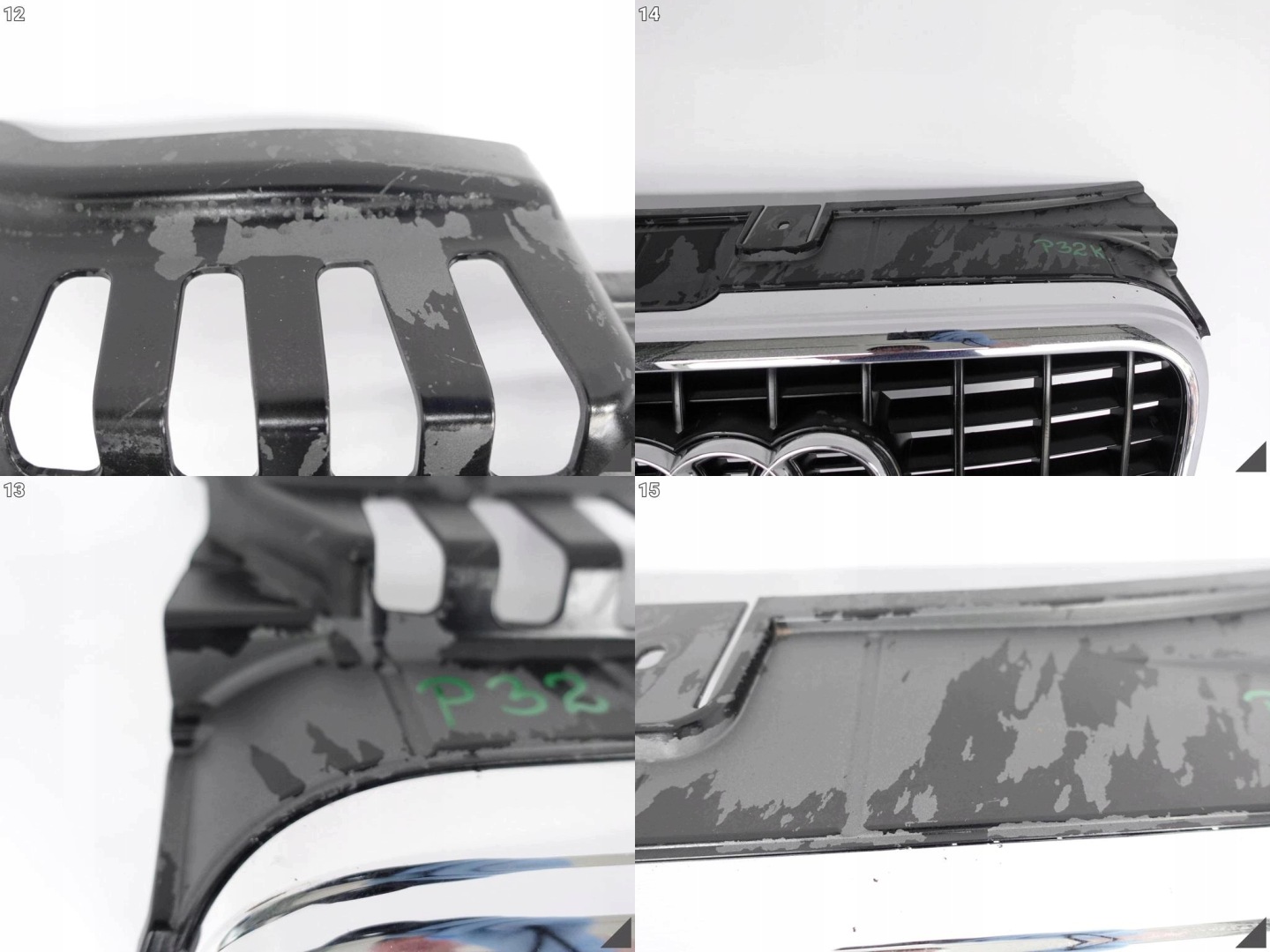 AUDI A4 B7 8E0 04-08 S-LINE bumper grill grille