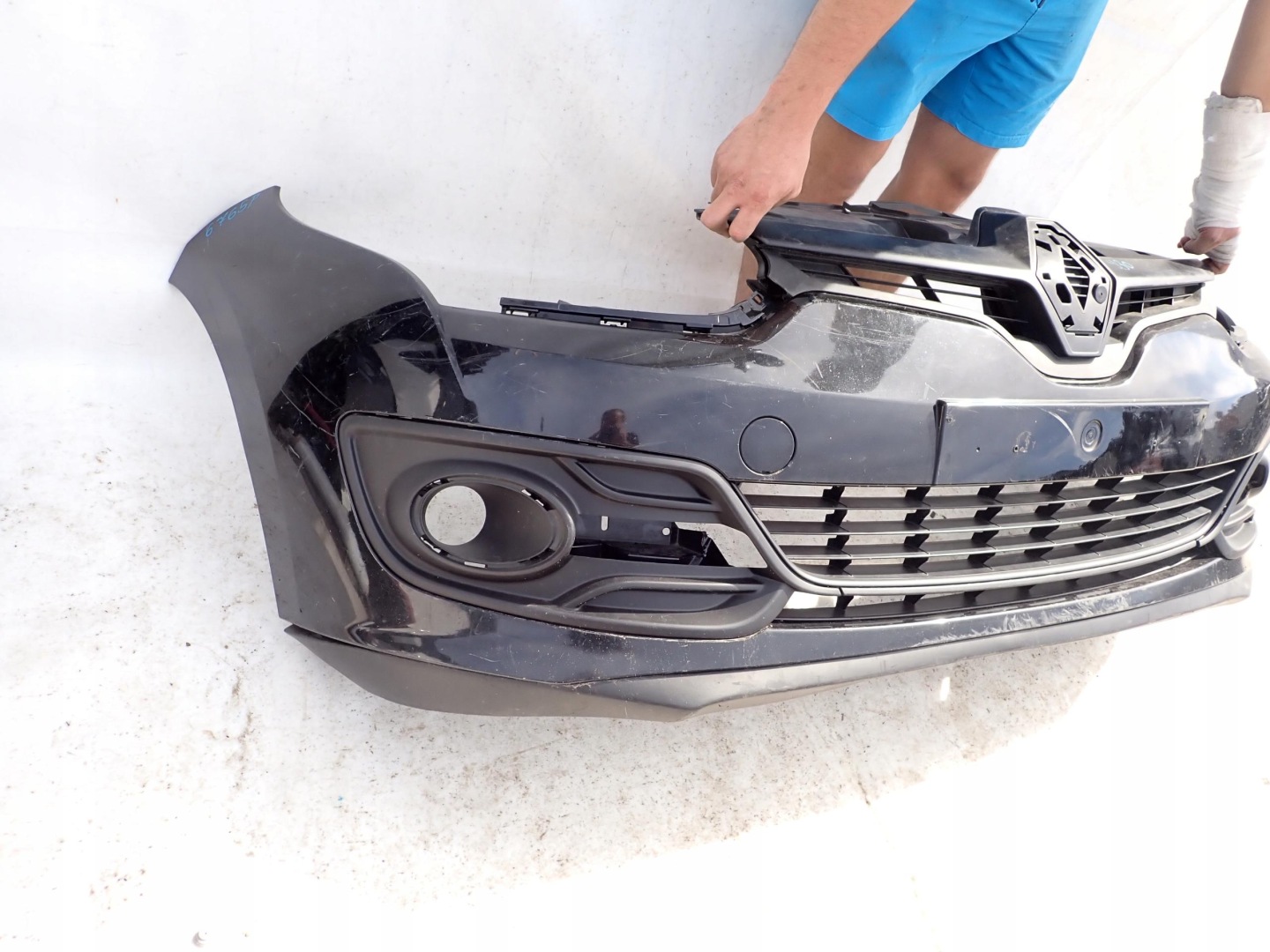 RENAULT MEGANE III 3 LIFT 13-15 bumper front