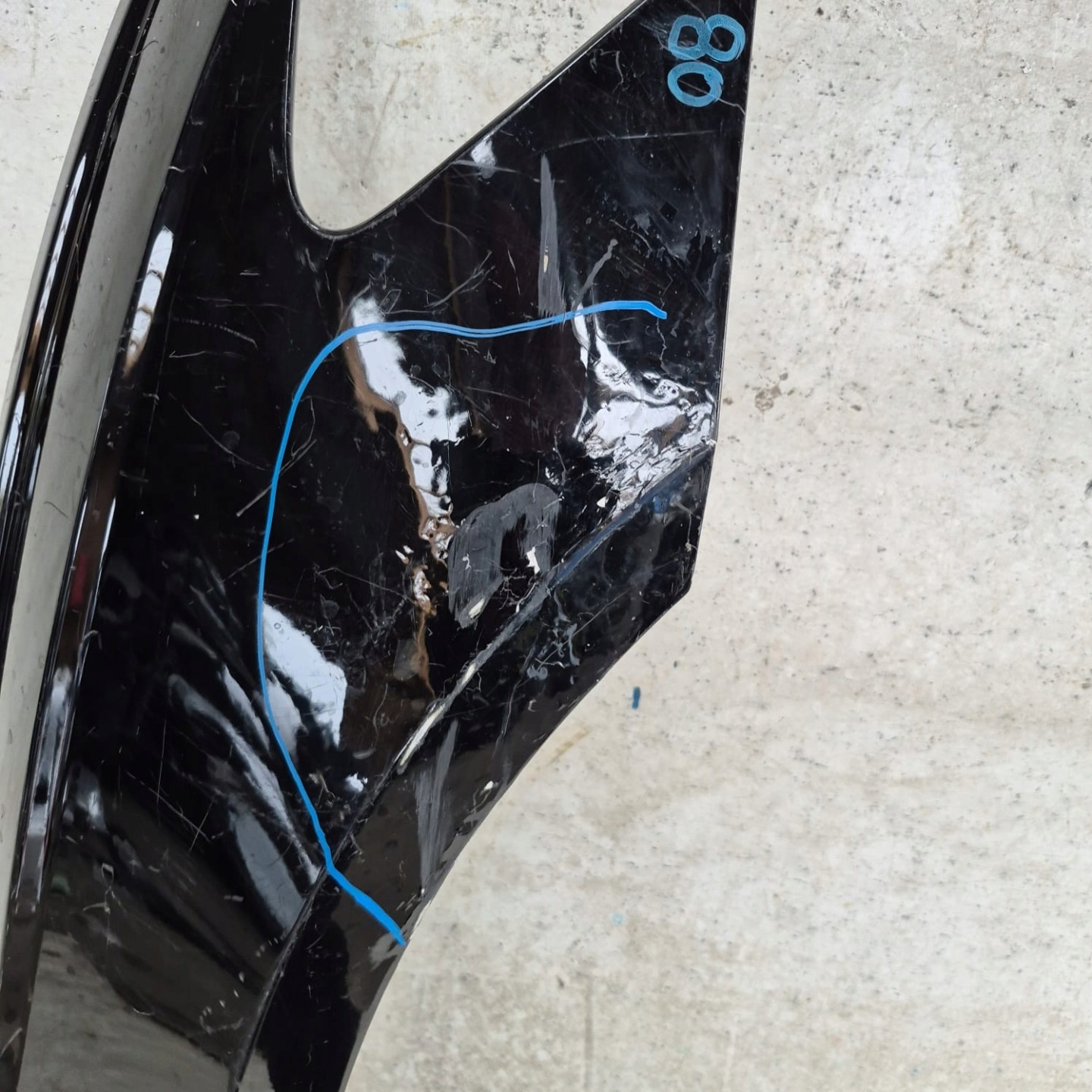 AUDI A6 C8 4K 18-> parafango Anteriore Anteriore Destra