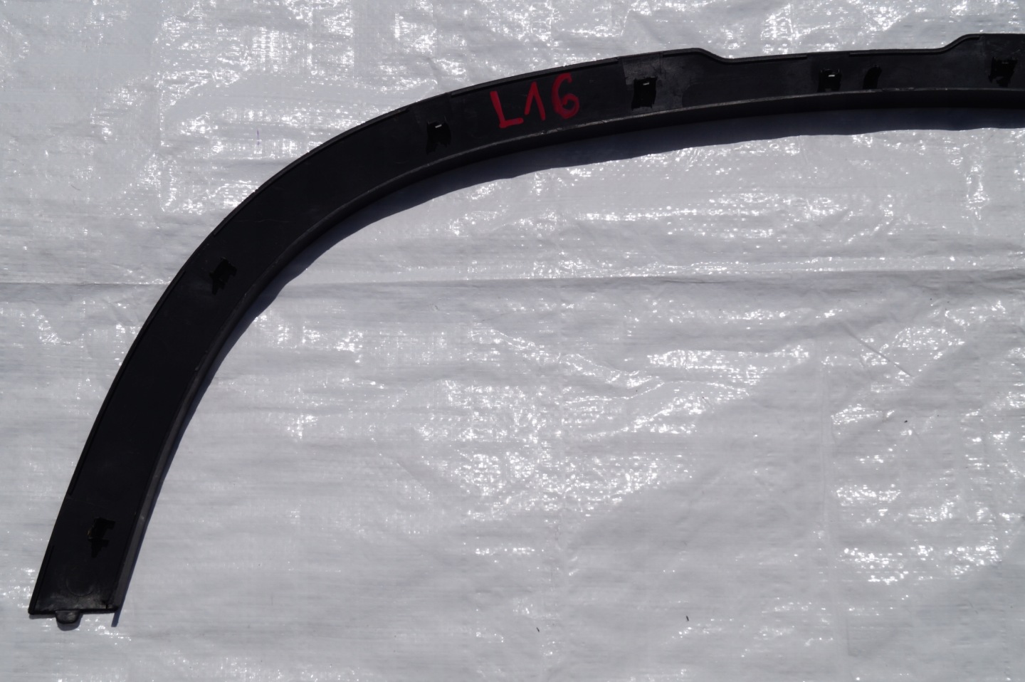 moulding for fender front right LAND ROVER DEFENDER