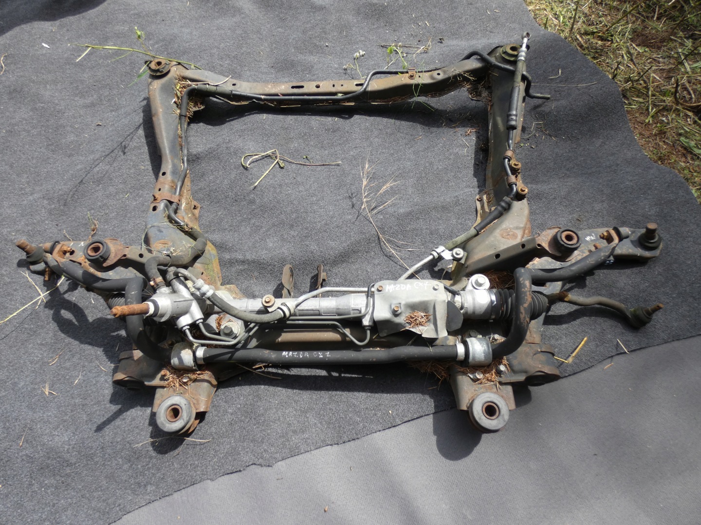 Mazda CX-7 2011 drag rod servo steering / control