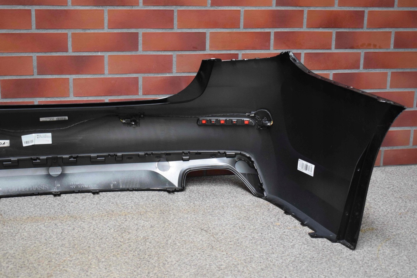 bumper rear part rear BMW 5 G30 LCI