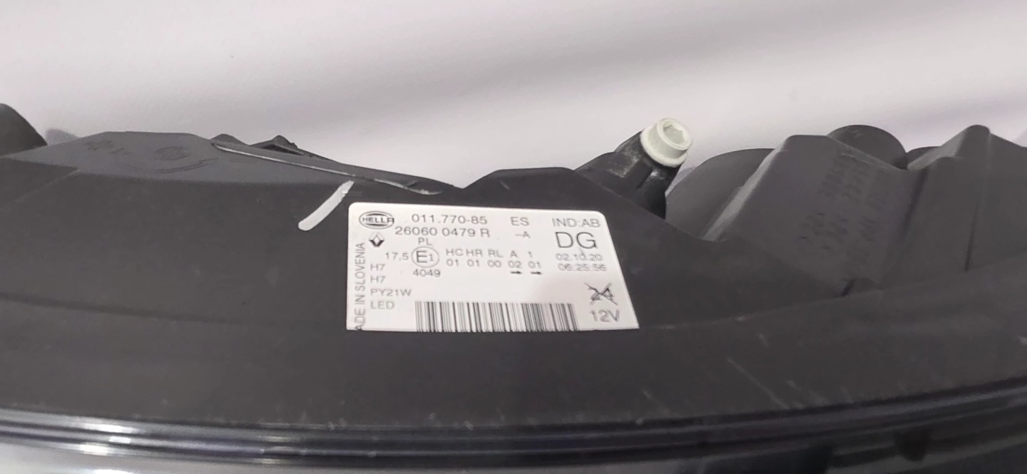 light left front LED RENAULT KADJAR original EUROPA 260600479R