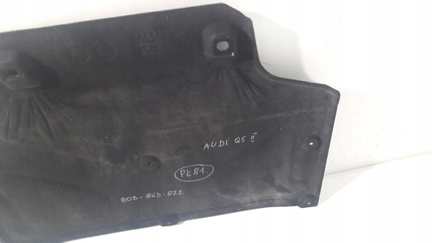 Audi Q5 II motor cover lower 80B-863-822 (PL81)