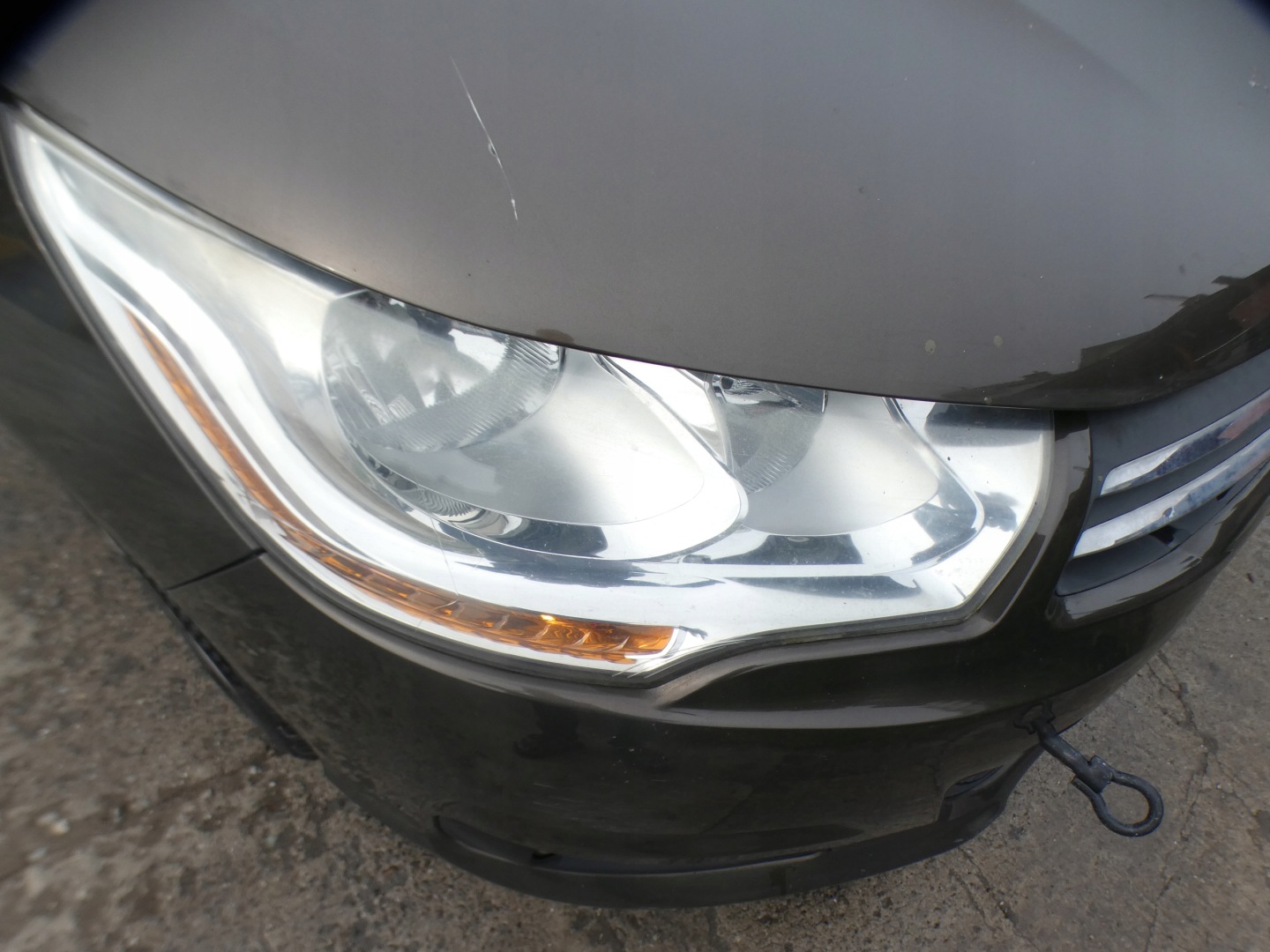 complete front bumper bonnet fender tension belt light - CITROEN C4 II B7 KDK