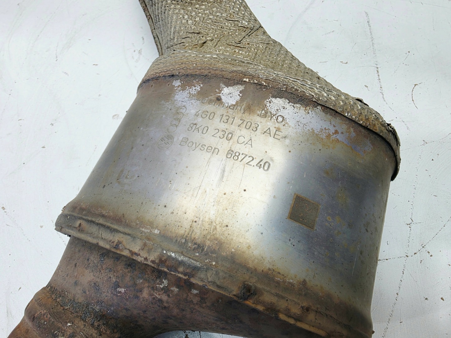 catalyst AUDI A4 A5 A6 C7 A4 B9 4G0131703AE 8K0230CA
