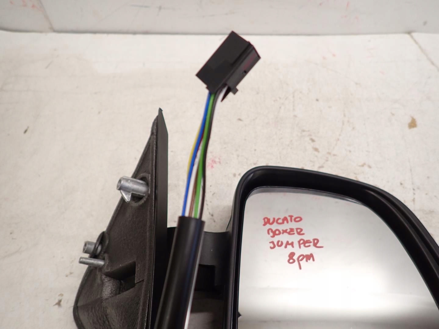 mirror right DUCATO BOXER JUMPER 2006- 8PIN