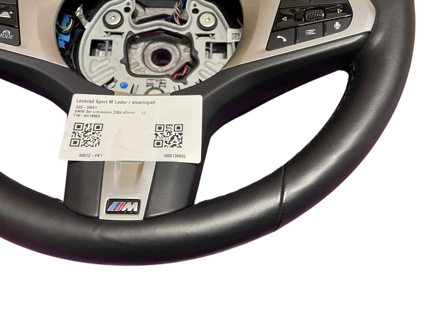 volan m-paket grijani ASYSTENT s mjenjačem BMW G20 G22 G23 G26 original
