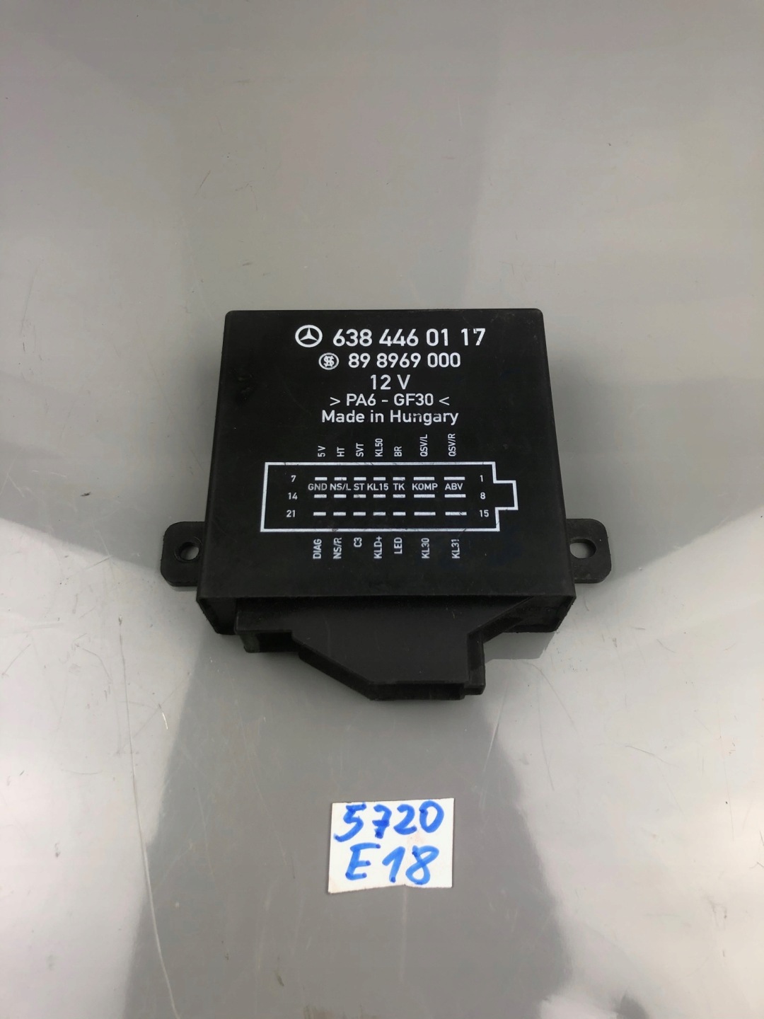 module control unit springing MERCEDES VITO