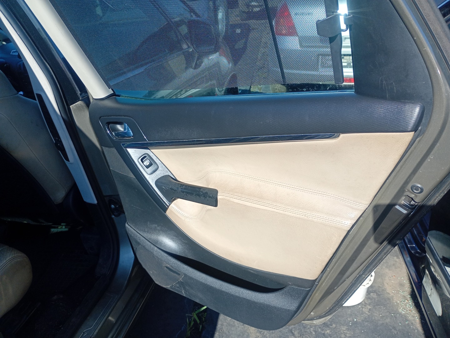 upholstery side right rear part Citroen C4 Picasso FL 07-13