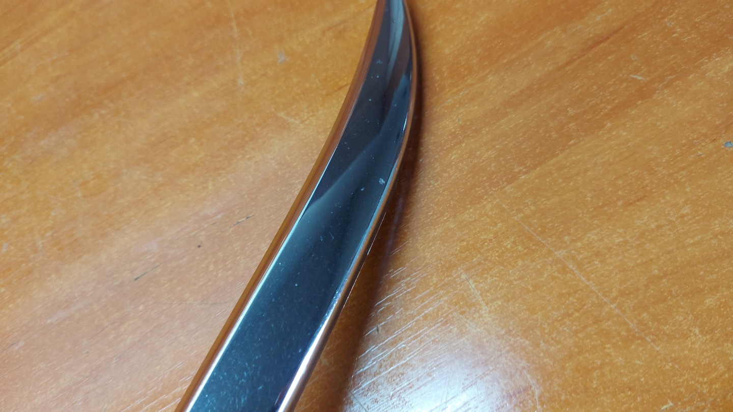 moulding cap CHROM for bumper of a bumper front front TOYOTA COROLLA E21