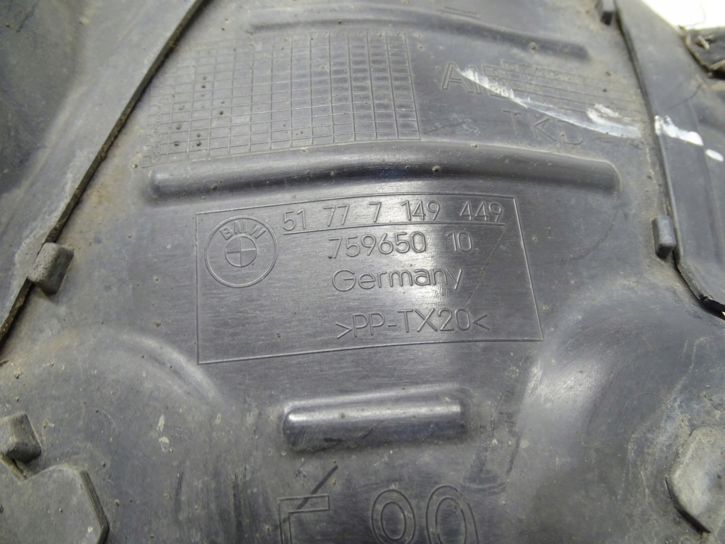 mudguard left front front BMW Z4 E89 7191029