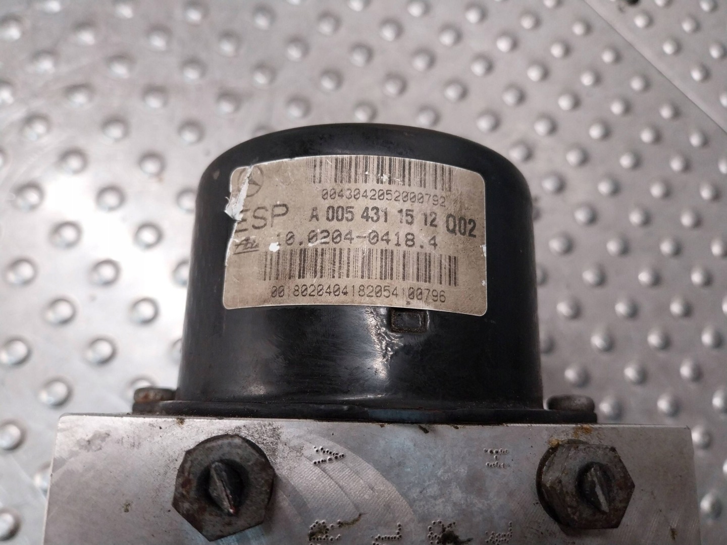 pump control unit ABS A0054311512 A0345457032 MERCEDES C-KLASA W203