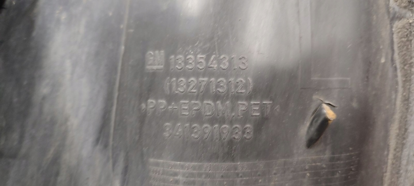 mudguard front front left Opel Astra J kombi 2,0 CDTI