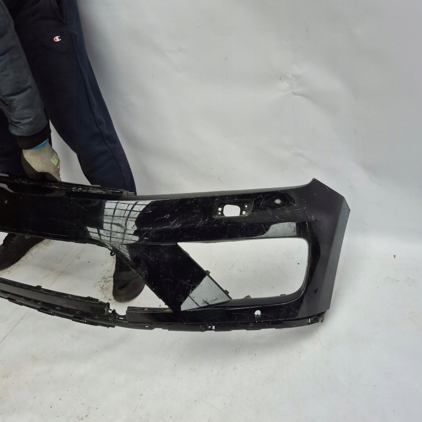 VW TOUAREG II 2 LIFT 14-18 bumper front front SPR PDC 7P6807221D