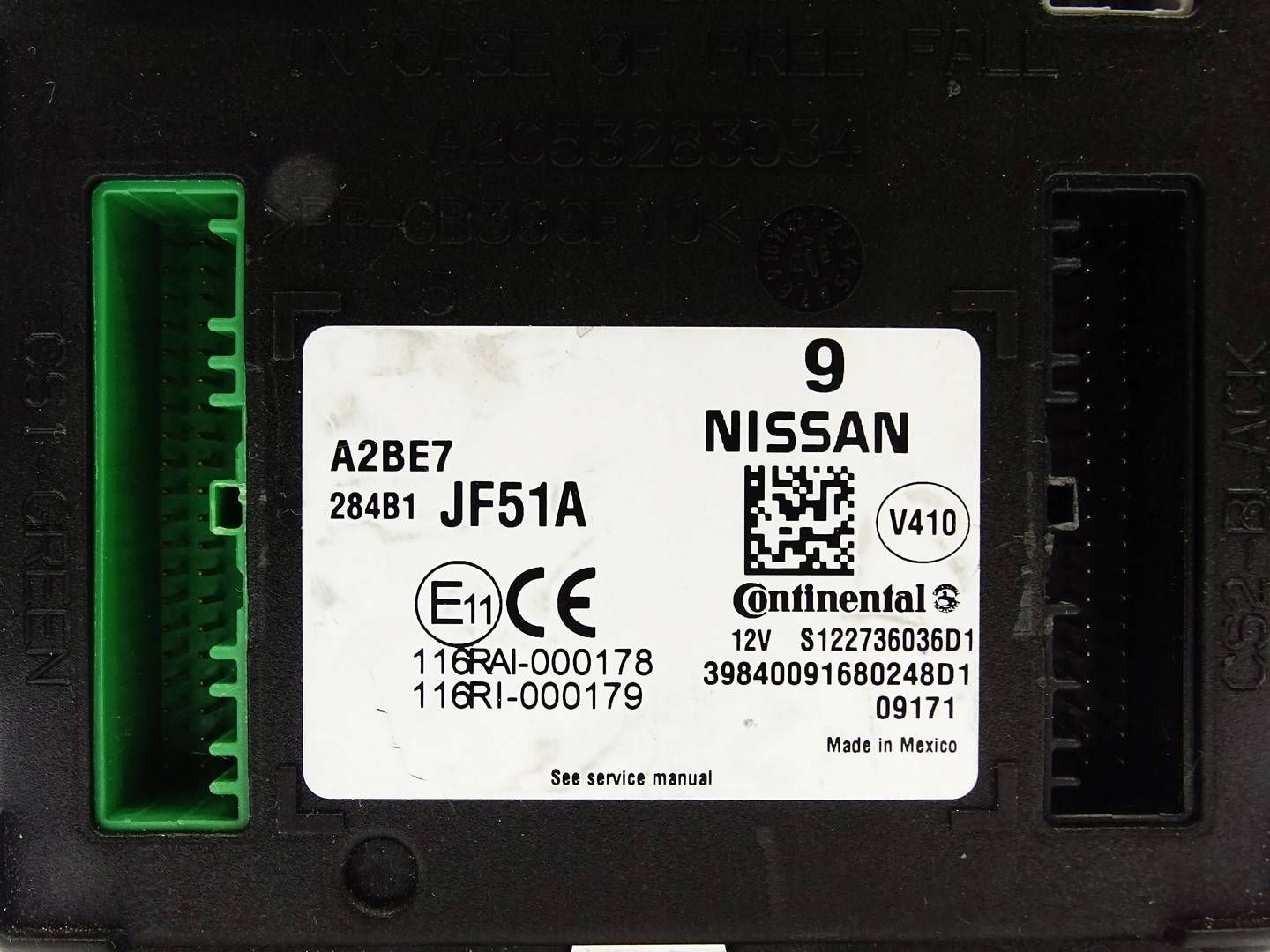 module control unit KOMFORTU NISSAN GT-R R35 284B1JF51A