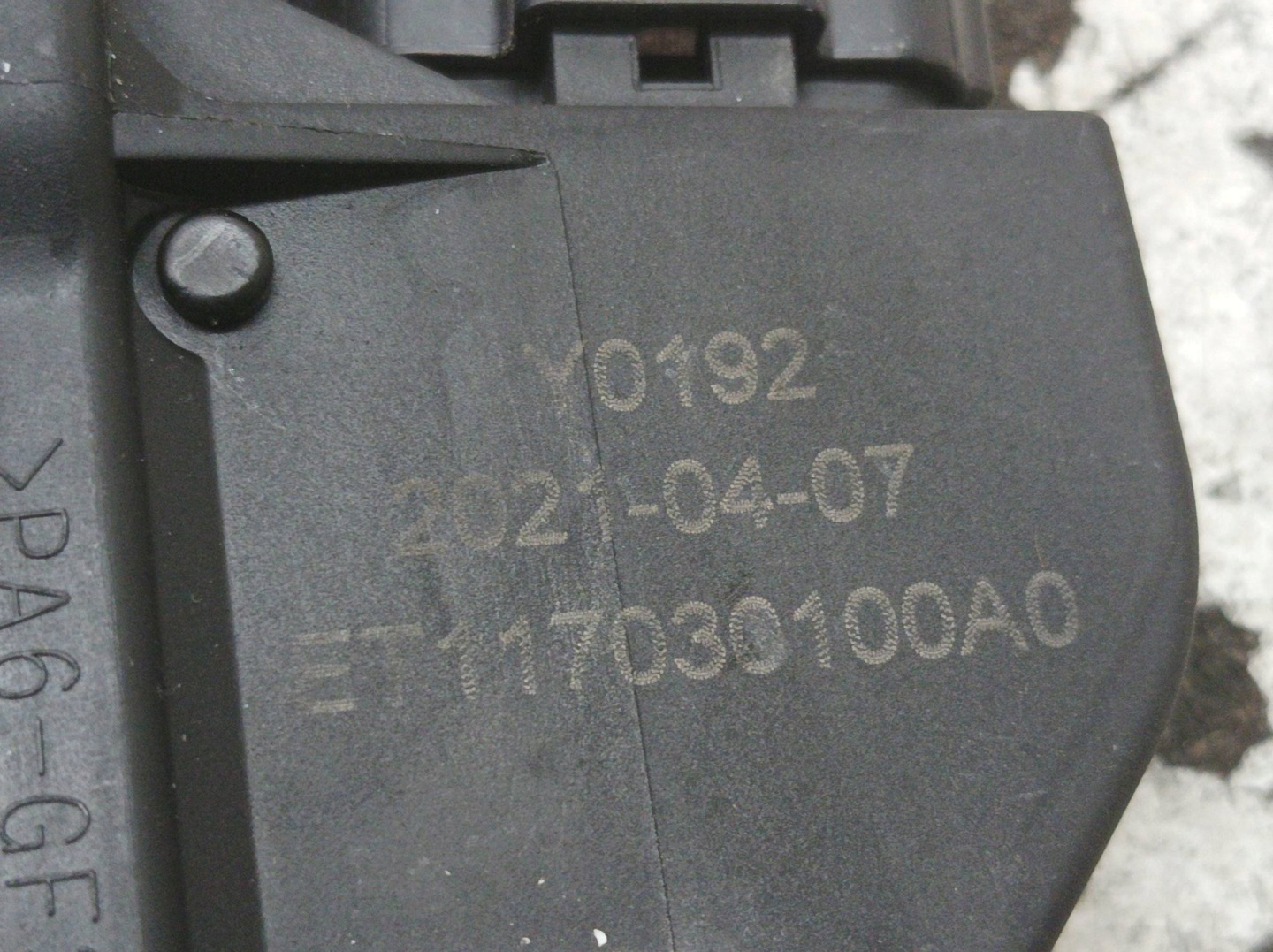 PEDAL potentiometer Gas ET117030100A0 1.5 B 106KM Piaggio Porter II NP6