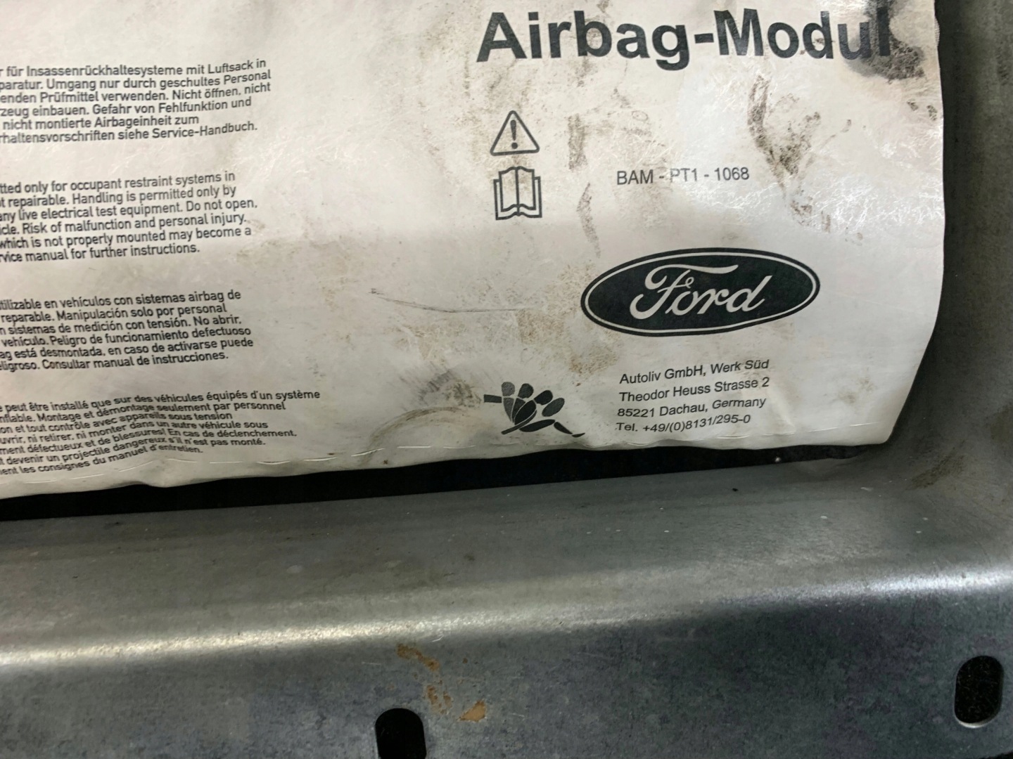 MONDEO MK3 airbag airbag spolujezdce 1S71F042B84AH