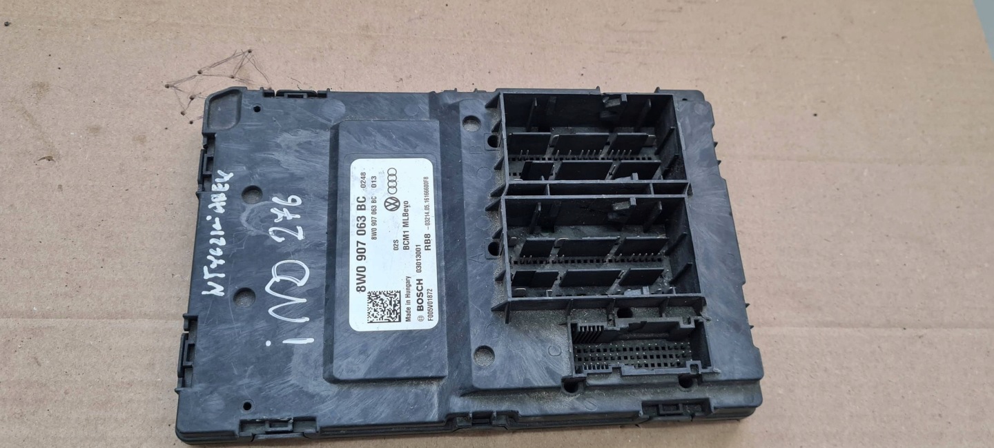 A4 B9 8W module control unit KOMFORTU BCM 8W0907063BC A5 8W