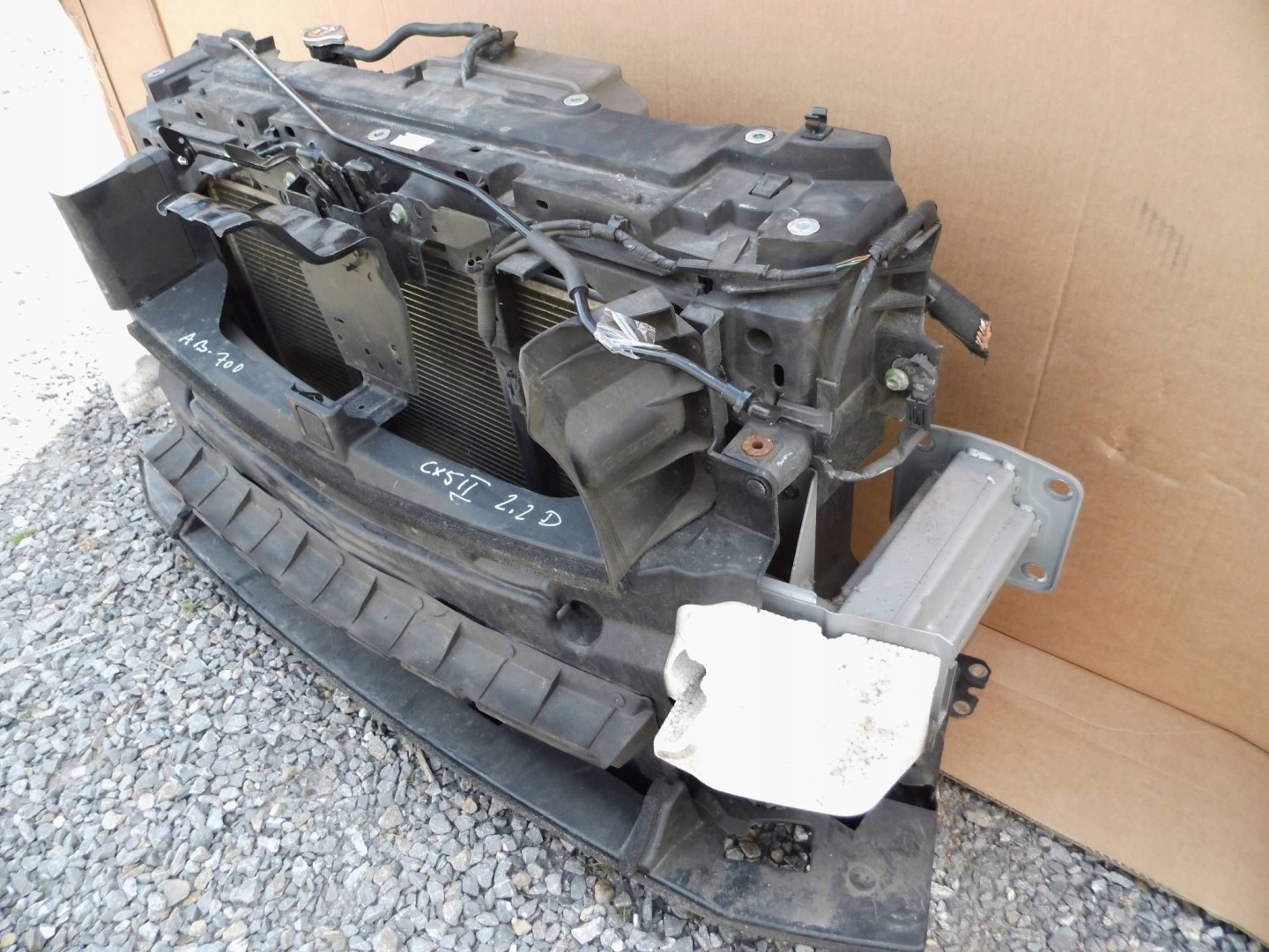 Mazda CX-5 II 2018-2022 2.2 DIESEL support panel for radiators pillar complete