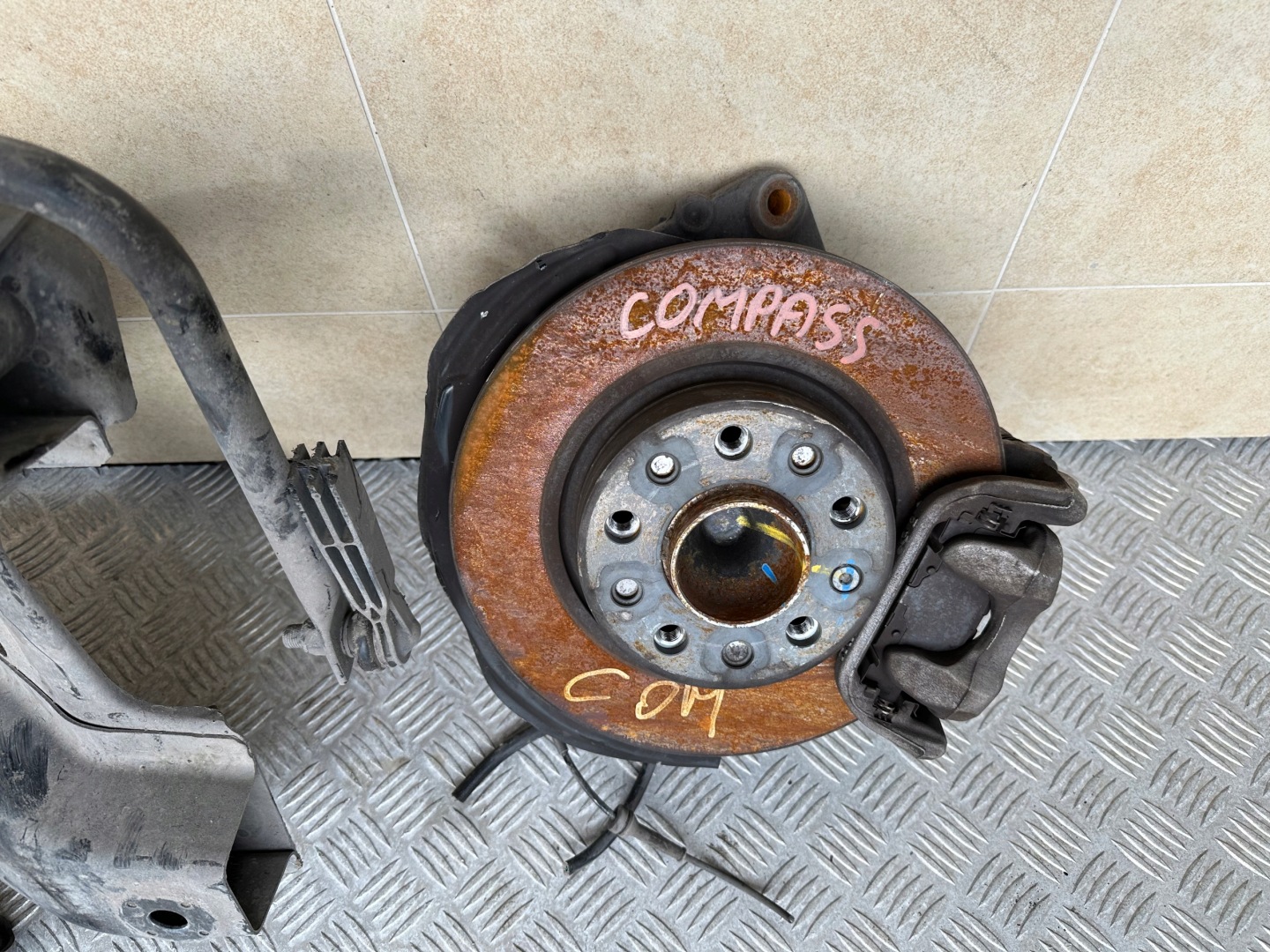 Achsträger hinten komplet JEEP COMPASS II