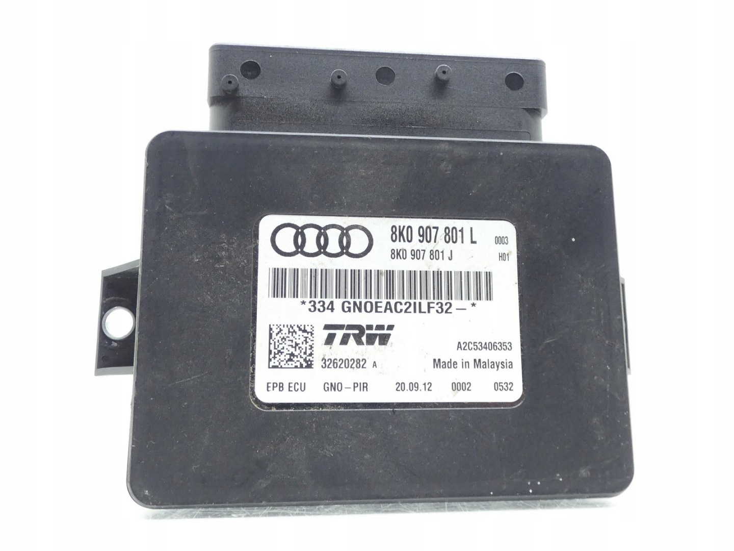 module control unit electric brake AUDI A4 B8 A5 8T LIFT 8K0907801L