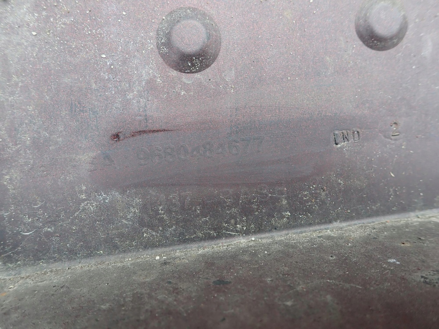 PEUGEOT 308 and 1 07-11 bumper front front
