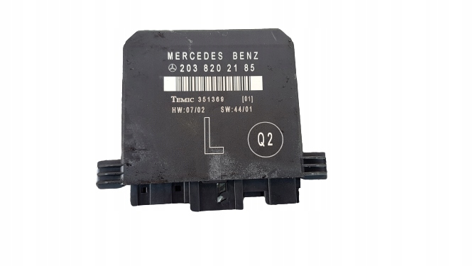 MERCEDES W203 module door left rear part 2038202185