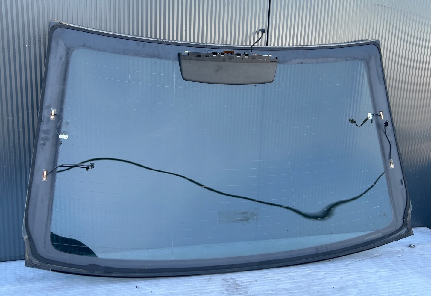window bodywork rear part rear BMW 7 F01 CIEMNA