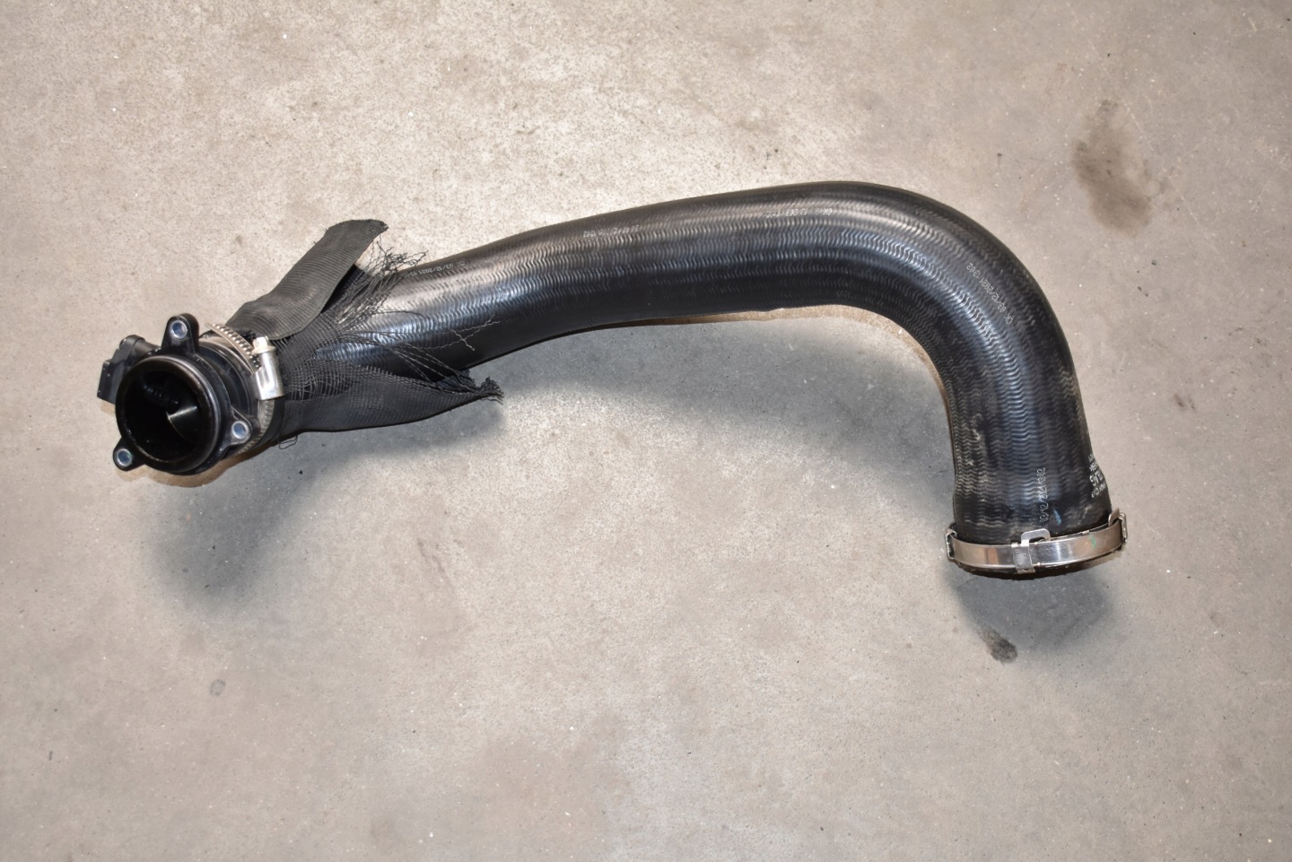 IDEALNY Schlauch intercooler luft links+ Sensor PORSCHE PANAMERA 971 1