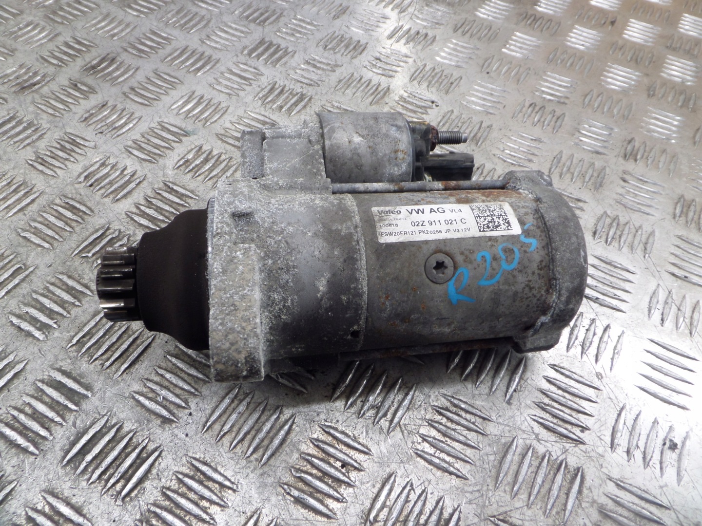 SKODA FABIA III 1.4 TDI starter 02Z911021C