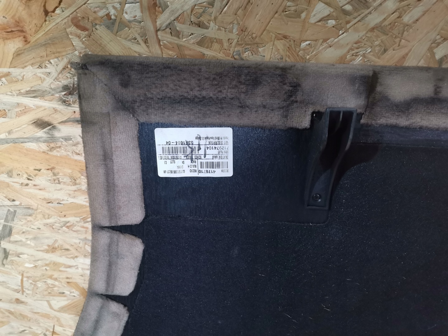 mats floor boot BMW X5 E53