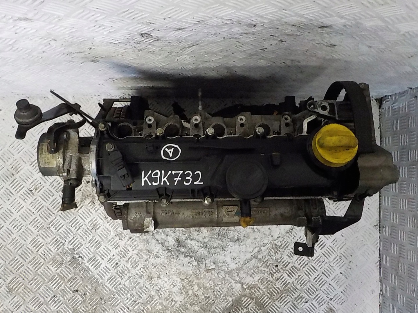 RENAULT MEGANE II SCENIC II engine 1.5 DCI 8V K9K732 PRZEBIEG 84 TYS.