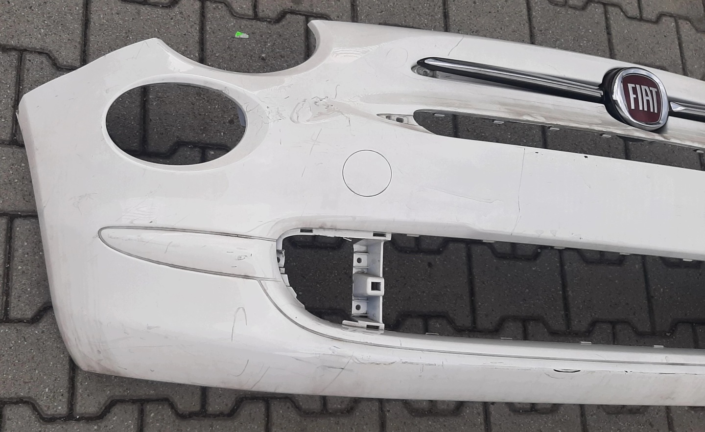 FIAT 500 LIFT 15- front bumper front OE 735619476