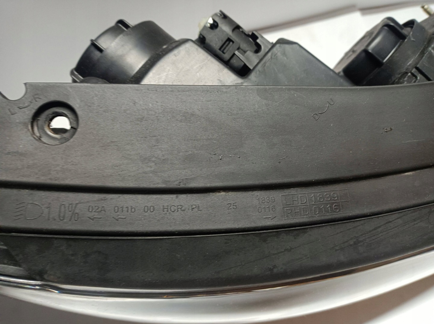 Reflektor light Hyundai Santa Fe 07-12 RHD0116